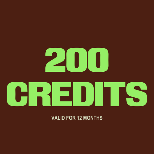 200 Credits Pack