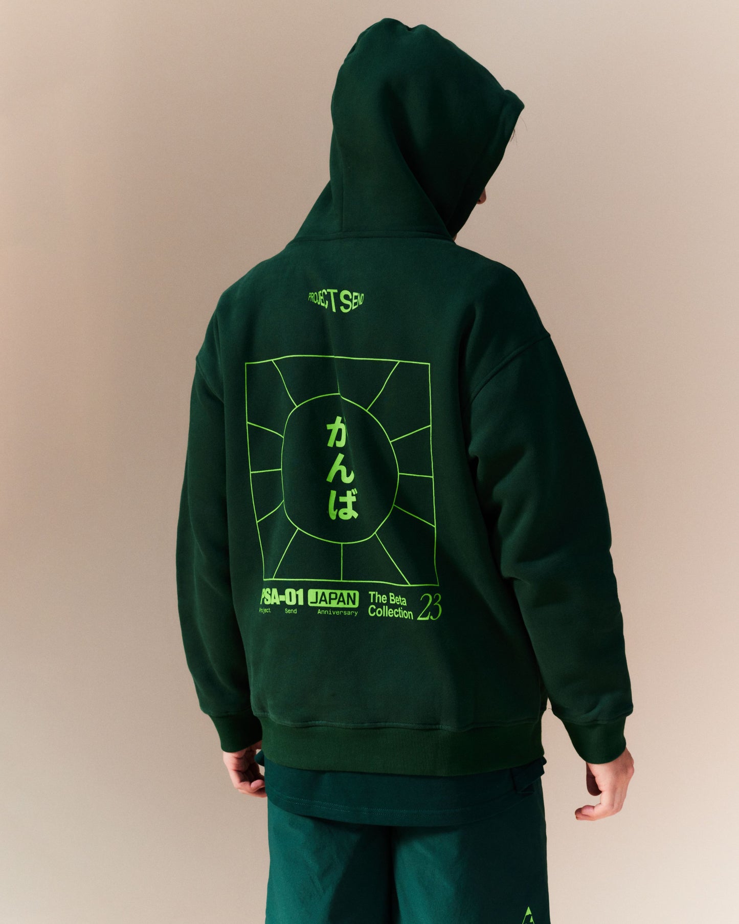 "Emerald Peak" Hoodie - The Beta Collection 23